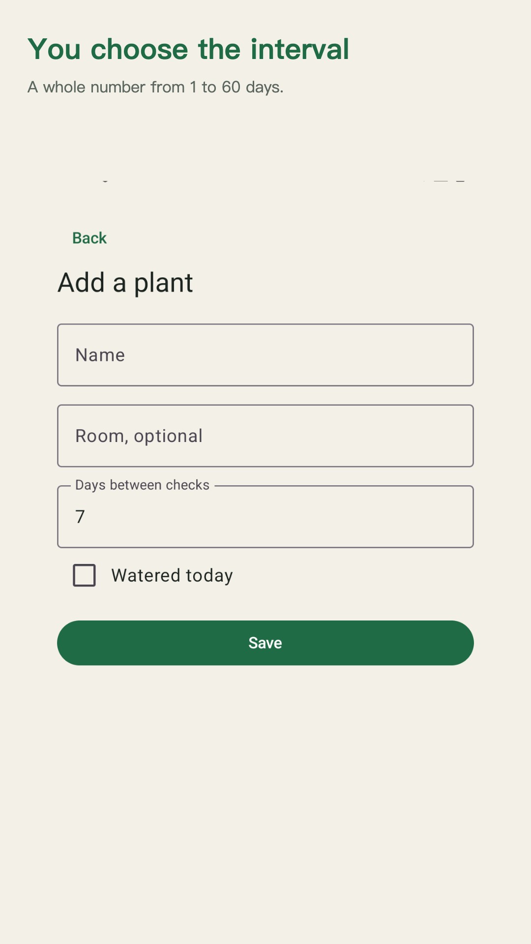 Potdew: Plant Check Log — 3